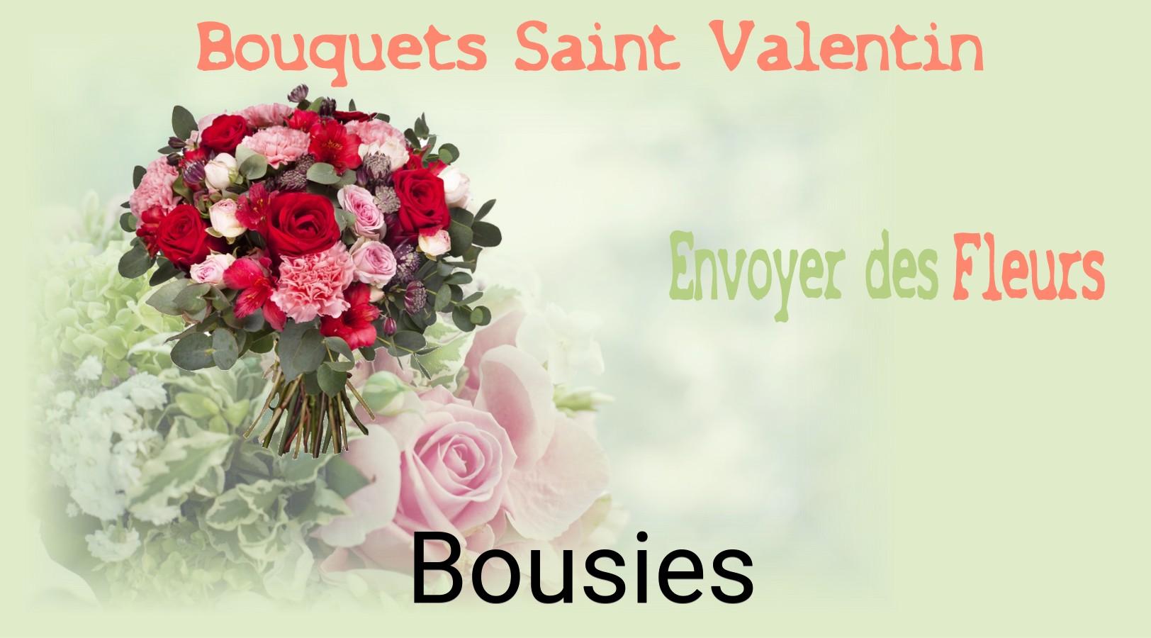 Roses de Saint-Valentin livrées à Bousies